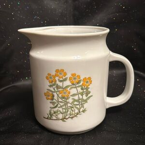 Flowered Pitcher
